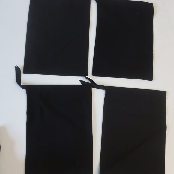 NWOT Womens Chanel Black White Lot of 4 Designer Gift Bag Dust Bags - Picture 4 of 5